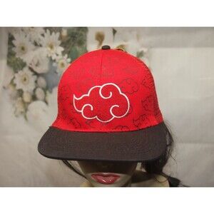 Naruto Shippuden - Akatsuki Cloud & Itachi SNAPBACK HAT BASEBALL CAP - NEW w TAG